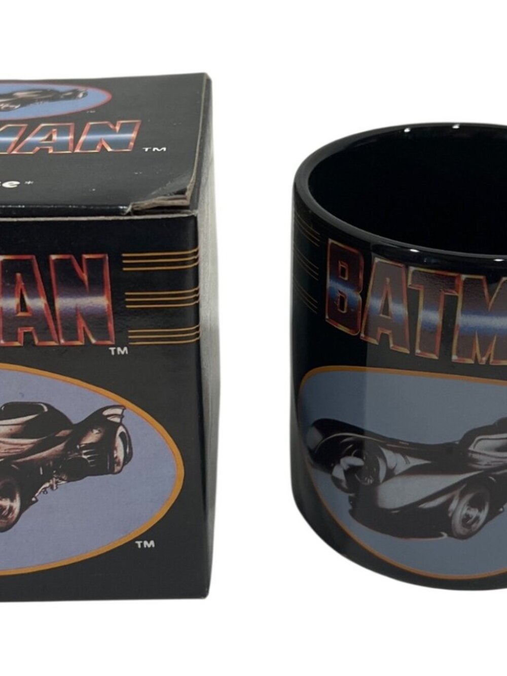 Batman Applause 1989 Batmobile mug NEW in Box